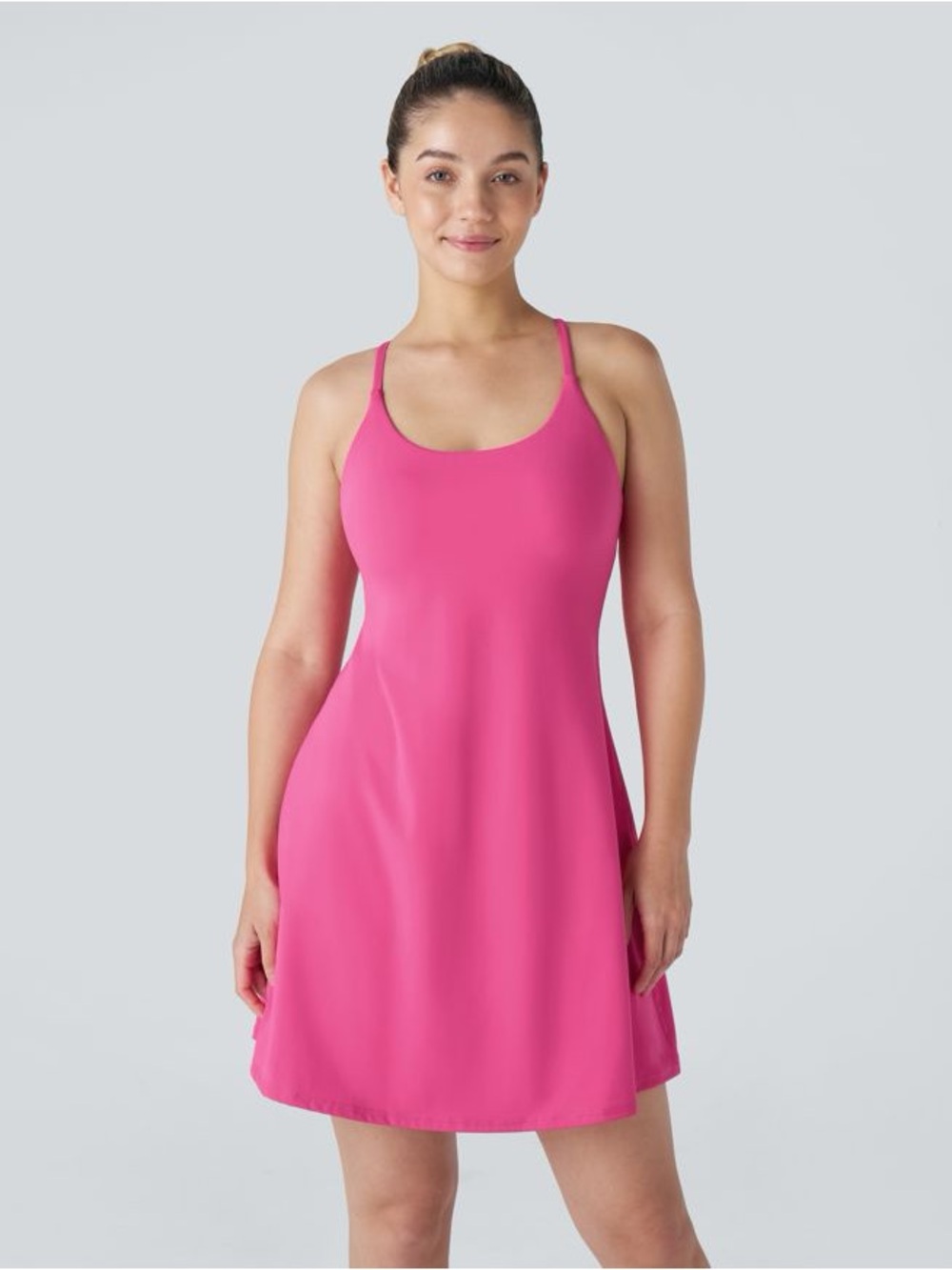 HALARA SoftlyZero Plush Backless Active Dress-Longer Length-Easy Peezy Edition